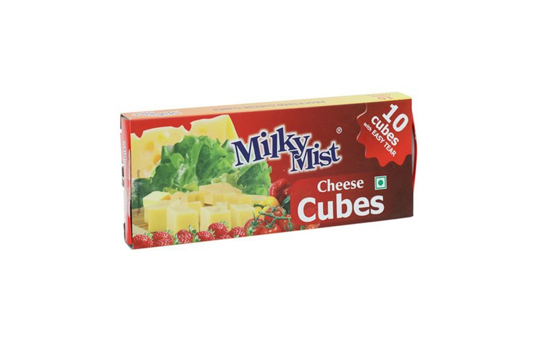 Milky Mist Cheese Cubes    Pack  200 grams